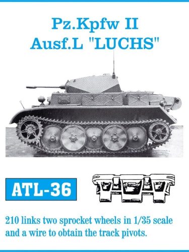 Friulmodel Tracks for Pz.II Ausf.L Luchs 1:35 (ATL-036)