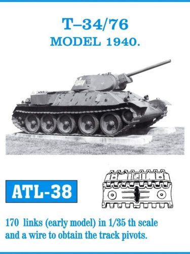 Friulmodel Tracks for T-34/76 1:35 (ATL-038)