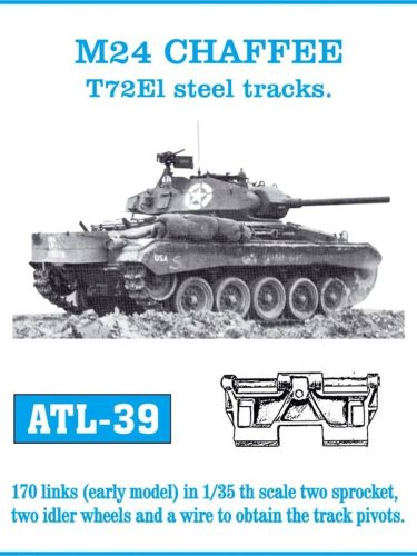 Friulmodel Tracks for M24 CHAFFEE 1:35 (ATL-039)