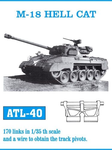 Friulmodel Tracks for M-18 Hellcat 1:35 (ATL-040)