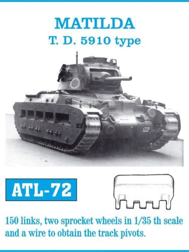 Friulmodel Tracks for Matilda T.D-5910 Type 1:35 (ATL-072)