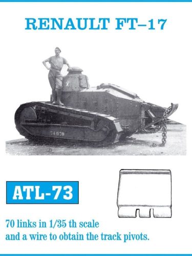 Friulmodel Tracks for Renault FT-17 1:35 (ATL-073)