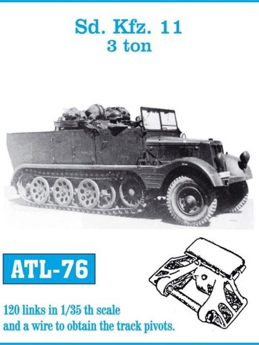 Friulmodel Tracks for Sd.Kfz 11 3-ton 1:35 (ATL-076)