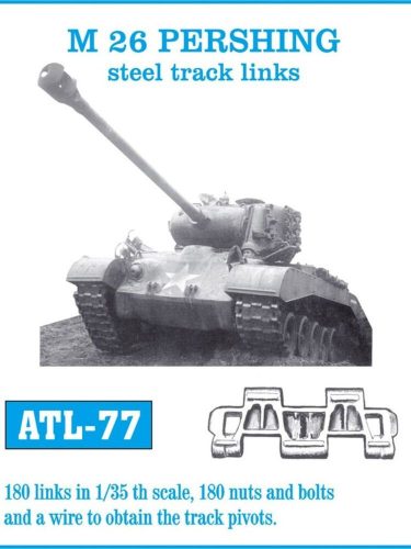 Friulmodel Tracks for M 26 Pershing Steel Track 1:35 (ATL-077)