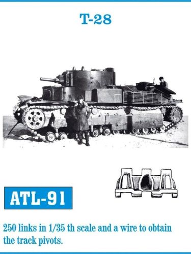 Friulmodel Tracks for T-28 1:35 (ATL-091)