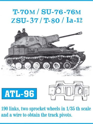 Friulmodel Tracks for SU-76/T30/T40/T60/T70 K 1:35 (ATL-096)