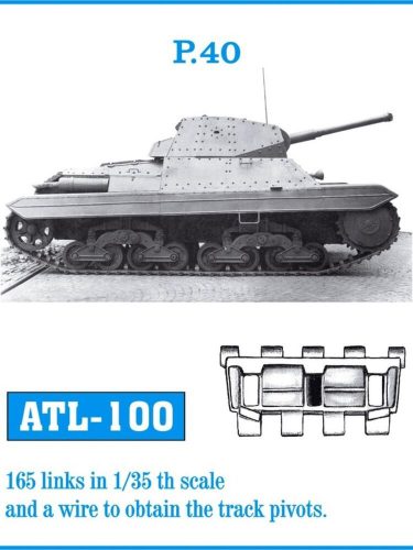 Friulmodel Tracks for P.40 Einzelkettenglieder 1:35 (ATL-100)