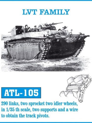 Friulmodel Tracks for LVT Family 1:35 (ATL-105)