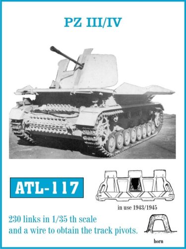 Friulmodel Tracks for PZ III/IV 1:35 (ATL-117)