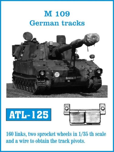 Friulmodel Tracks for M 109 German tracks 1:35 (ATL-125)