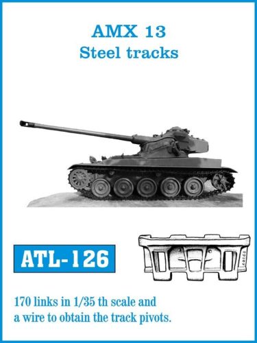 Friulmodel Tracks for AMX 13 Steel tracks 1:35 (ATL-126)