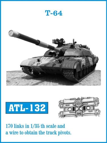 Friulmodel Tracks for T-64 1:35 (ATL-132)