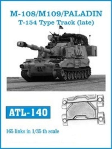 Friulmodel Tracks for M108 / M109 / PALADIN T-154 Type track 1:35 (ATL-140)