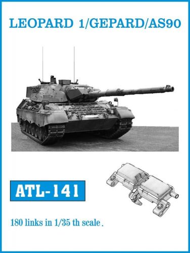 Friulmodel Tracks for LEOPARD 1/GEPARD/AS90 1:35 (ATL-141)