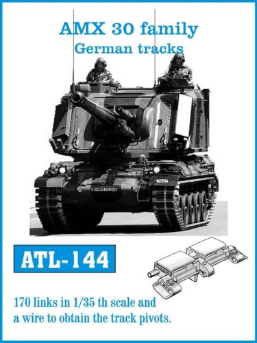 Friulmodel Tracks for AMX 30 family German tracks 1:35 (ATL-144)