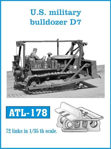 Friulmodel Tracks for U.S. military bulldozer D7 1:35 (ATL-178)