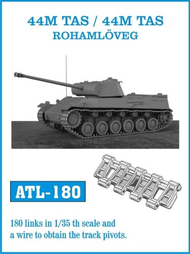 Friulmodel Tracks for 44M TAS /44M TAS ROHAMLÖVEG 1:35 (ATL-180)