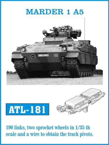 Friulmodel Tracks for MARDER 1 A5 1:35 (ATL-181)