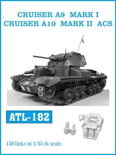 Friulmodel Tracks for CRUISER A9 MARK I./ CRUISER A10 MARK II ACS 1:35 (ATL-182)