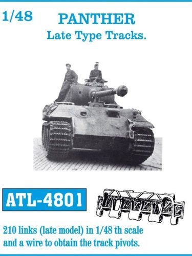 Friulmodel Tracks for Panther sp?te Version sp?te Version 1:48 (ATL-4801)