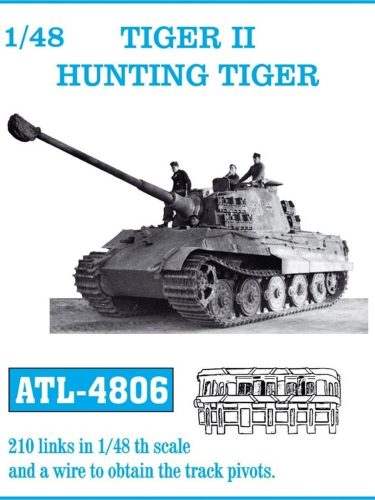 Friulmodel Tracks for Tiger II Hunting 1:48 (ATL-4806)