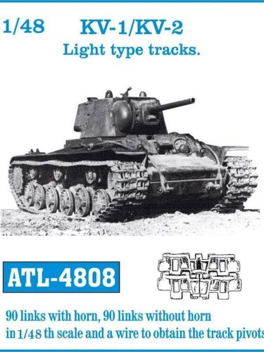 Friulmodel Tracks for KV-1 / KV-2 Light type 1:48 (ATL-4808)