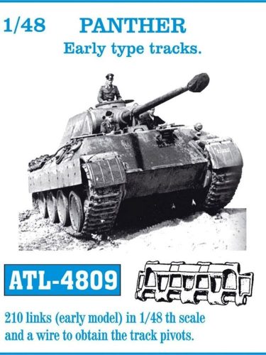 Friulmodel Tracks for Panther Early type 1:48 (ATL-4809)