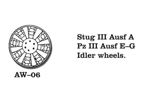 Friulmodel Tracks for Leitrad Pz III (E-G) / Stug III (A-B). 1:35 (AW-06)