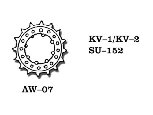 Friulmodel Tracks for KV I / II 1:35 (AW-07)