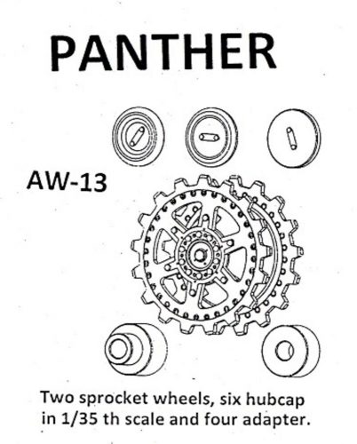 Friulmodel Tracks for Panther (A-G) 1:35 (AW-13)