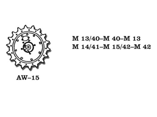 Friulmodel Tracks for M 13 / 40 1:35 (AW-15)