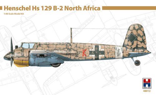 Hobby 2000 Henschel Hs 129 B-2 North Africa 1:48 (48012)