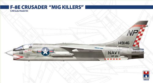 Hobby 2000 F-8E Crusader MIG Killers 1:48 (48020)