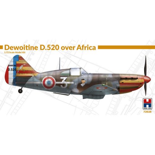 Hobby 2000 Dewoitine D.520 over Africa 1:72 (H2K72026)