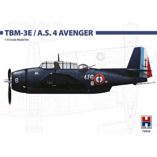 Hobby 2000 Grumman TBM-3E/A.S.4 Avenger 1:72 (72036)