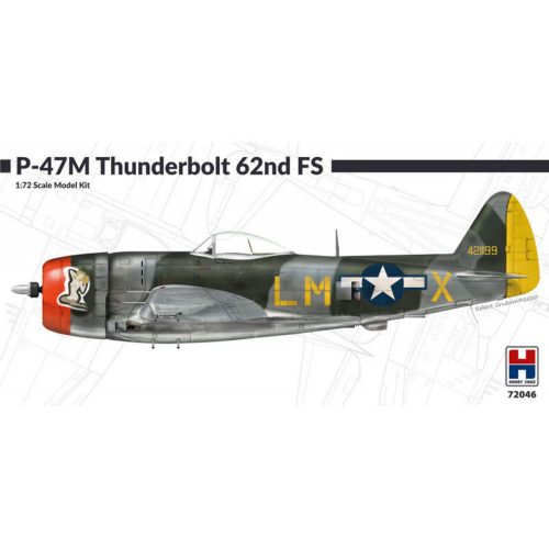 Hobby 2000 P-47M Thunderbolt 62nd Fighter Squadron 1:72 (72046)