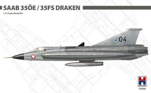 Hobby 2000 Saab 35ÖE/35FS Draken 1:72 (H2K72056)