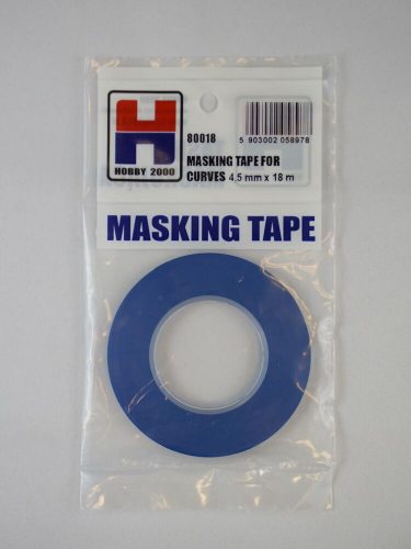 Hobby 2000 Masking Tape For Curves 4,5 mm x 18 m  (H2K80018)