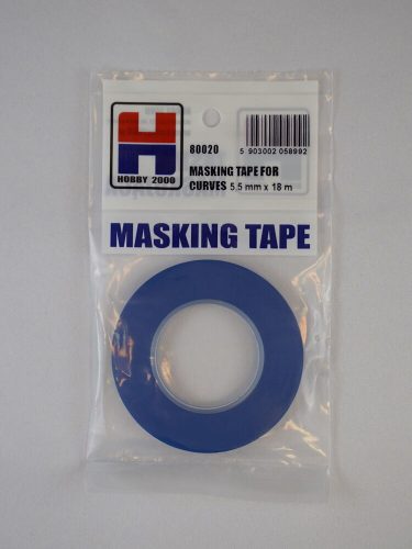 Hobby 2000 Masking Tape For Curves 5,5 mm x 18 m  (H2K80020)