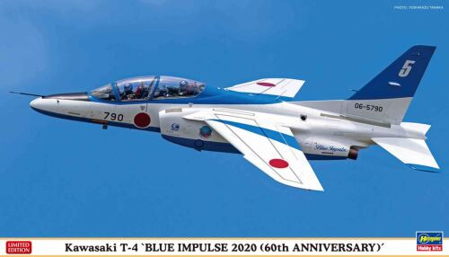 Hasegawa 02356 Kawasaki T-4 'Blue Impulse 2020 (60th Anniversary)' 2 set 1:72