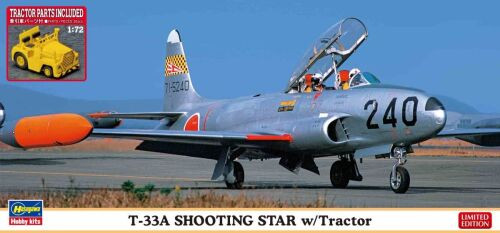 Hasegawa 02363 T-33A Shooting Star w/Tractor 1:72