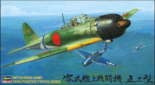 Hasegawa JT23 Mitsubishi A6M5 Zero Fighter Type52 (Zeke) 1:48