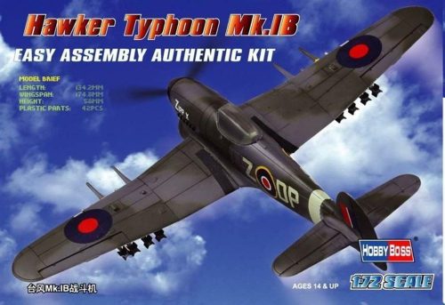 Hobby Boss Hawker Typhoon Mk.IB Fighter 1:72 (80232)