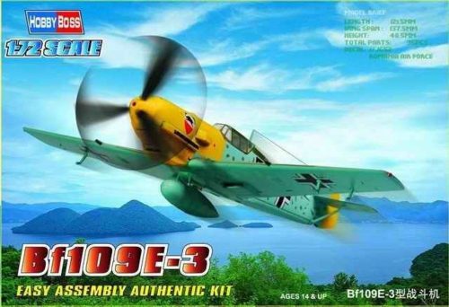 Hobby Boss Bf109E-3 Fighter 1:72 (80253)