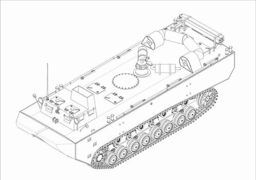 Hobby Boss German Land-Wasser-Schlepper II-Prototyp 1:35 (82461)