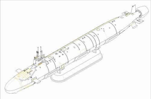 Hobby Boss USS Virginia SSN-774 1:350 (83513)