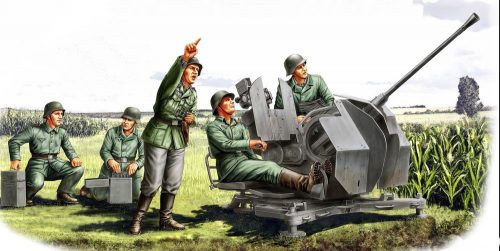 Hobby Boss 20mm Flak38 Figure Set 1:35 (84412)