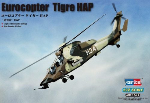 Hobby Boss French Army Eurocopter EC-665 Tigre HAP 1:72 (87210)