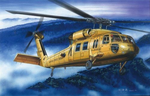 Hobby Boss American UH-60A ''Blackhawk'' helicopter 1:72 (87216)