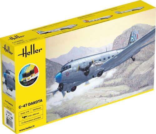 Heller STARTER KIT C-47 DAKOTA 1:72 (35372)